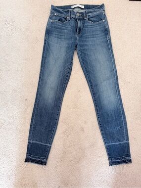 AYR The Chiller Raw Hem Skinny Jeans Medium Wash 29